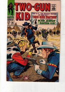 Two-Gun Kid #89 1967 VF PRICE DROP $42 Kid-Colt & Rawhide Kid! UTAH CERTIFICATE!
