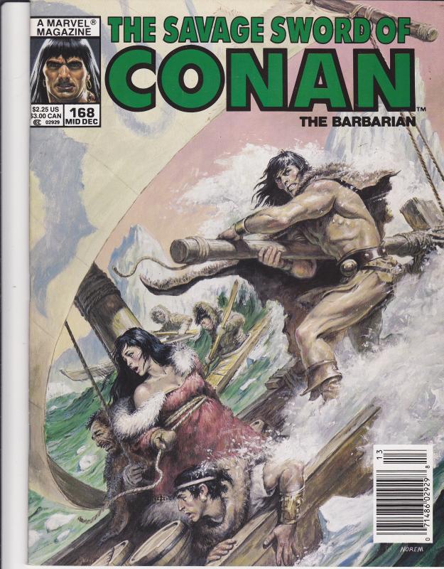 Savage Sword of Conan #168