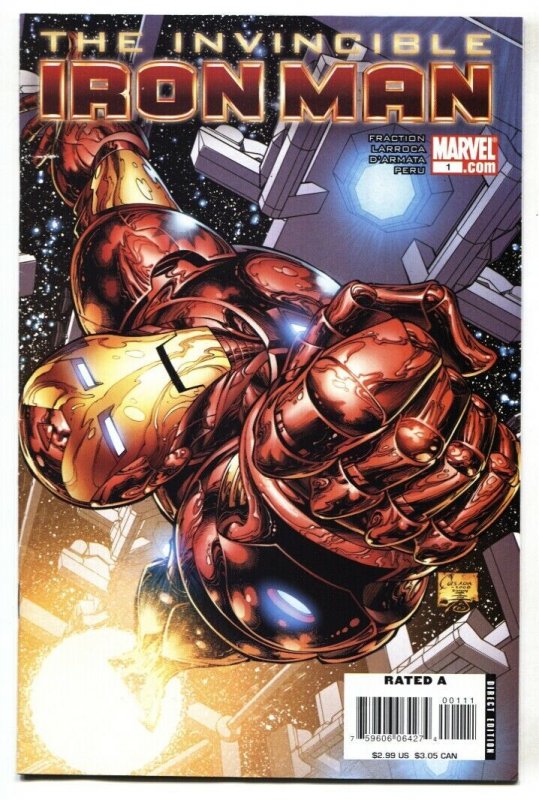 Invincible Iron Man #1 2008 First issue comic book 