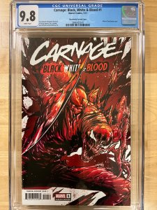 Carnage: Black, White & Blood #1 Checchetto Cover (2021) CGC 9.8