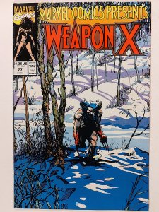 Marvel Comics Presents #77 (9.0, 1991) 1st time he is referred to as Weapon X