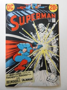 Superman #266 (1973) VG+ Condition