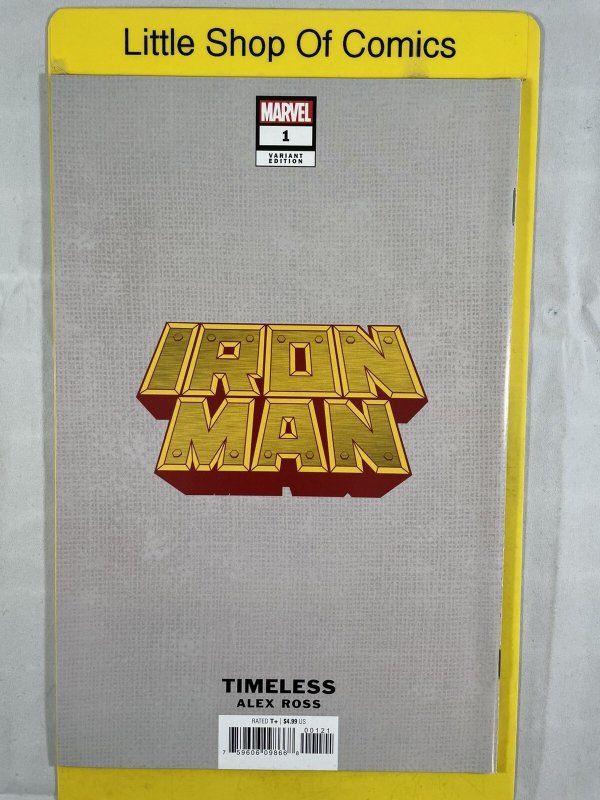 Iron Man #1 Alex Ross Timeless Variant 2020 Marvel Comics