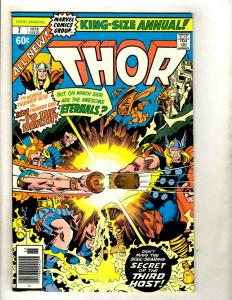 Lot Of 5 Mighty Thor Marvel Comic Books ANNUALS # 5 6 7 8 9 Guardians Loki GK4