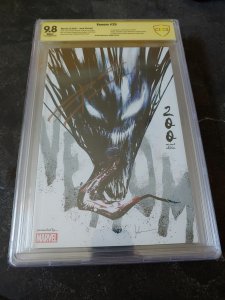 VENOM #35 CBCS SIGNATURE SERIES SIGNED BY DONNY CATES! JOCK VARIANT!