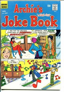 Archie's Joke Book #147 1970-winter funt cover-Betty-Veronica-FN