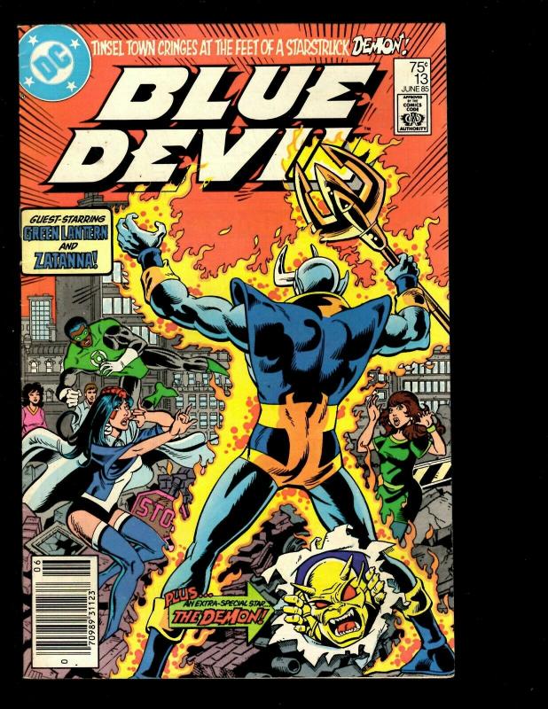 12 Blue Devil DC Comics # 1 2 3 4 5 11 12 13 14 15 16 17  EK4