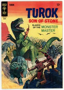 Turok Son of Stone 56 VF 8.0 Silver Age Gold Key 1967 Dinosaurs Painted Cover