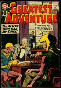 My Greatest Adventure #58 1961- DC monster cover- Silver Age VG