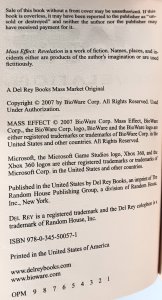 MASS EFFECT: REVELATION (2007) DREW KARPYSHYN | PAPEBACK