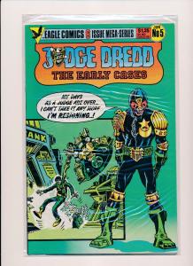 Judge Dredd's The Early Cases #1-6 (1,2,3,4,5,6) Eagle Comics ~VF/NM (HX173)