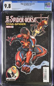 Edge of Spider-Verse #3 CGC 9.8 1st Appearance Star-Spider Cover A Marvel 2024