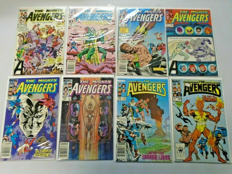 Avengers Comic Lot From #250-298 42 Diff Average 7.0 (Range 6.0 - 8.0) (1984-88)