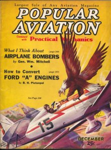 Popular Aviation 12/1932-H.-R. Bollin cover-Gen. Billy Mitchell-VG/FN