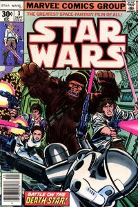 Star Wars (1977 series)  #3, VF- (Stock photo)