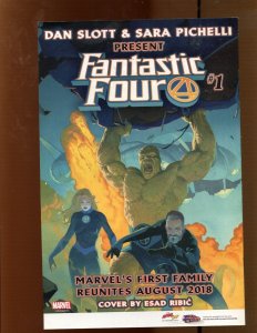 True Believers: Fantastic Four #1 - SIGNED BY JOE SINNOTT! (9.0) 2018