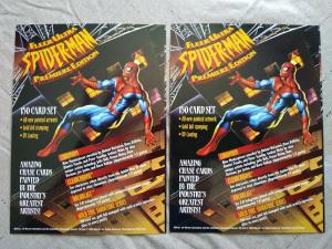 Fleer Ultra Spider-Man Premiere Edition Promo 4 Card Lot 1995 Venom Black Cat