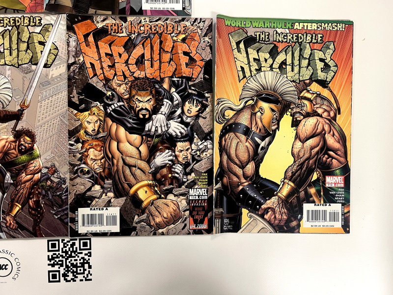 6 Hercules Marvel Comic Books #113 114 115 116 117 118 Hulk Defenders 61  JS4