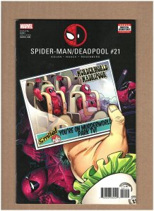 Spider-man/Deadpool #21 Marvel Comics 2017 Todd Nuack VG/FN 5.0