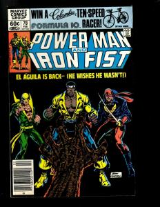 8 Power Man and Iron Fist Marvel Comics # 76 78 79 80 81 82 83 85 WS6