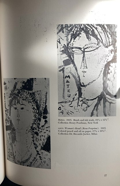 Modigliani, MOMA, 1951, 55p, Fantastic art book