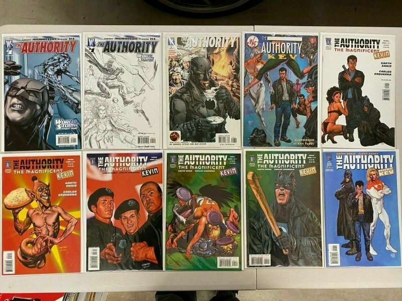 The Authority Wildstorm lot 47 different avg 8.0 VF