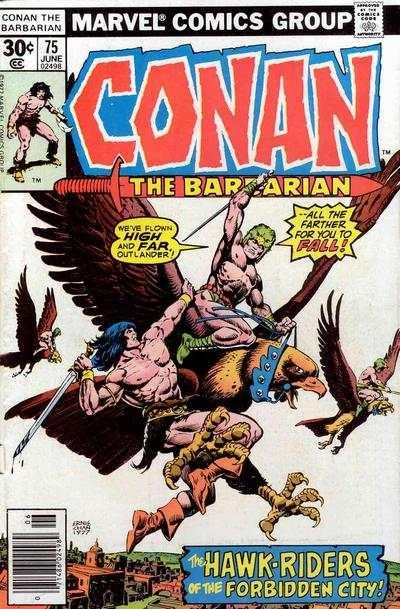 Conan the Barbarian (1970 series) #75, VF- (Stock photo)