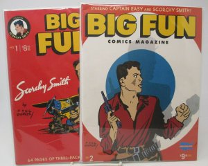 Big Fun No. 1 & 2 - American Comic Archive - Captain Easy & Scorchy Smith