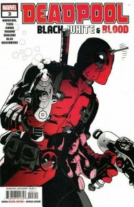 Deadpool Black White & Blood #3  Kev Walker Cover Marvel Comics 2021