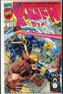 X-Men #1 Wolverine and Cyclops Cover (1991) X-Men [Key Issue]