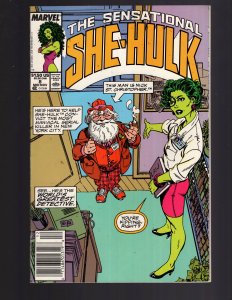 The Sensational She-Hulk #8 Newsstand Edition (1989) / ID#03