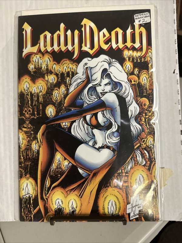 LADY DEATH  BETWEEN HEAVEN & HELL #2  CHAOS COMICS 1995