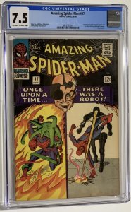 The Amazing Spider-Man #37 (1966) CGC Graded 7.5 - 1st app of Norman Osbourne