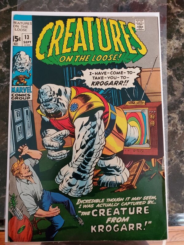 Creatures on the Loose #13 Marvel (71) VF-