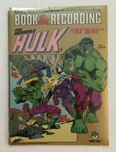 Incredible Hulk: Book & Record Set, PR11, 1981, 45 RPM, NIP