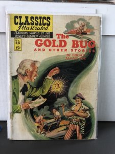 Classics Illustrated #84 (1951) The Gold Bug 1st Print