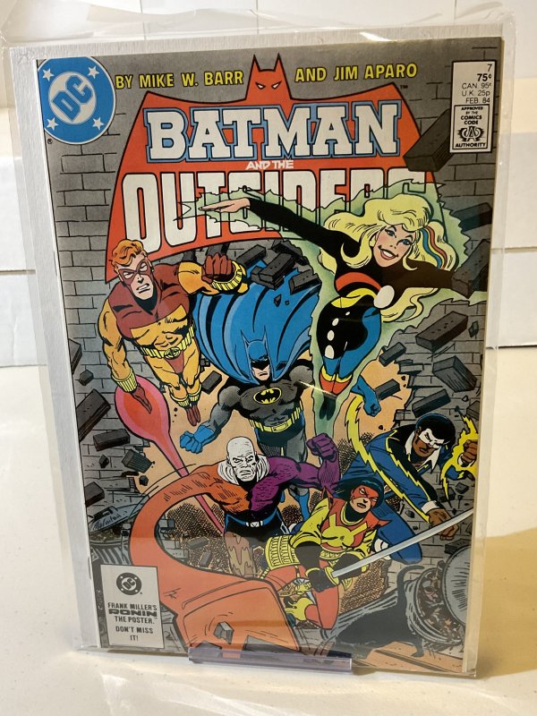 Batman and the Outsiders #7  1984  9.0 (our highest grade)