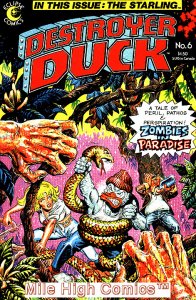 DESTROYER DUCK (1982 Series) #6 Very Good Comics Book 