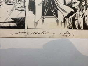 Moon Knight 4 Pg 4 original interior art Marvel 1985 Fist Of Konshu Chris Warner 