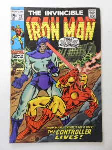 Iron Man #28 (1970) VG Condition moisture stain