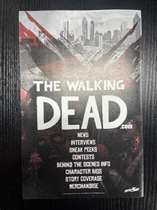 The Walking Dead #1, Exclusive Variant Cover, Image Comics