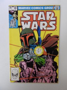 Star Wars #68 (1983) Boba Fett cover VG+ condition moisture damage