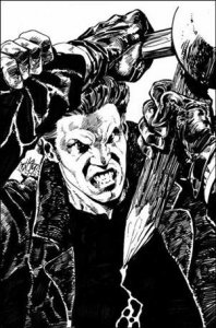 Angel: Blood & Trenches 3-B 1:10 Sketch Cover FN