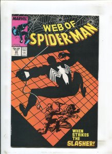 Web of Spider-Man #37 - When Strikes the Slasher! (7.0) 1988