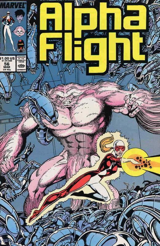 Alpha Flight (1st Series) #56 VF/NM; Marvel | save on shipping - details inside