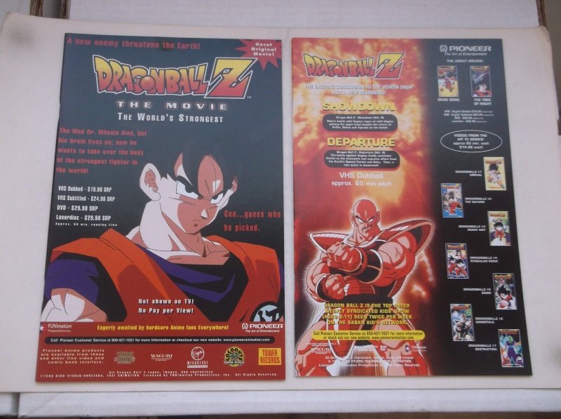 Dragon Ball Z #1 Viz Media Comics 1999 Goku 12th Printing