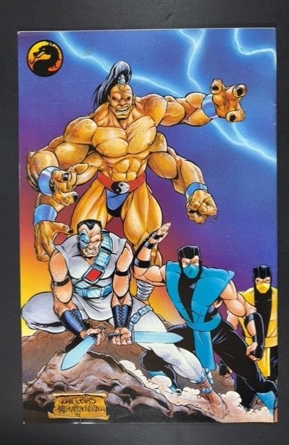 Mortal Kombat Collector's Edition (1992) RARE MAIL AWAY LOW PRINT