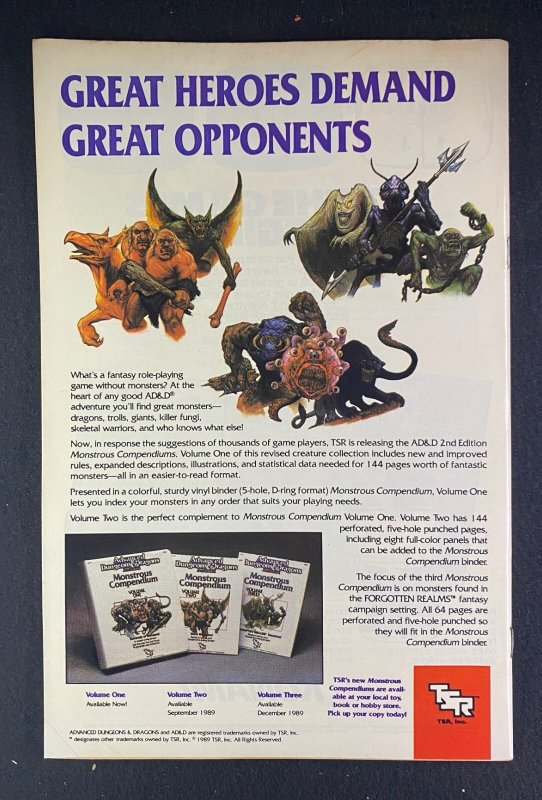 The Uncanny X-Men (1981) #251 VF+ (8.5) Iconic Wolverine Marc Silvestri Cover