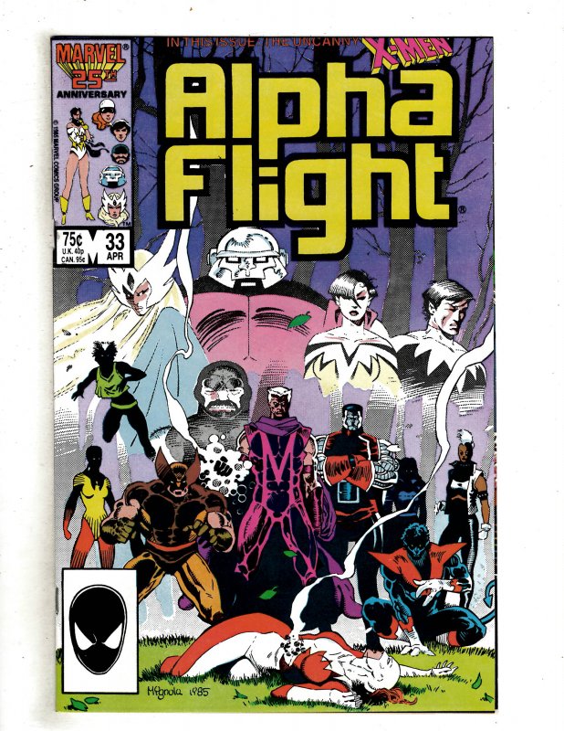 Alpha Flight #33 (1986) SR18