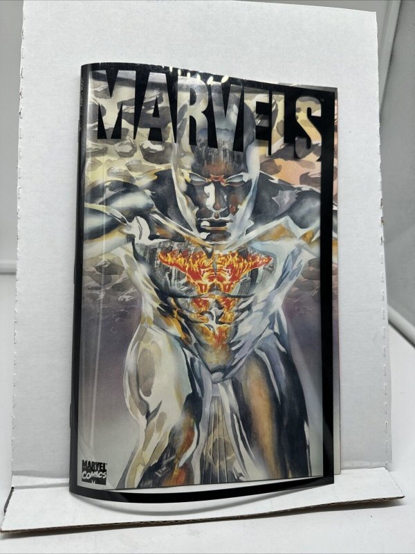 MARVELS #3 (1994) BUSIEK/ROSS ~ 1ST PRINT ACETATE COVER VARIANT ~ UNREAD NM